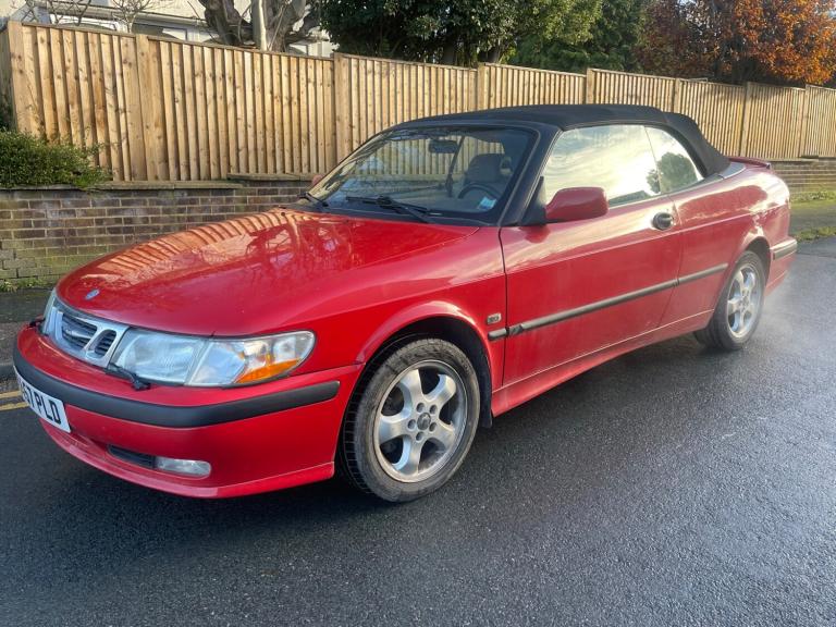 Saab 9-3 S In Red