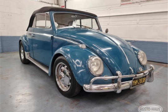 Volkswagen Patina Blue Cabriolet